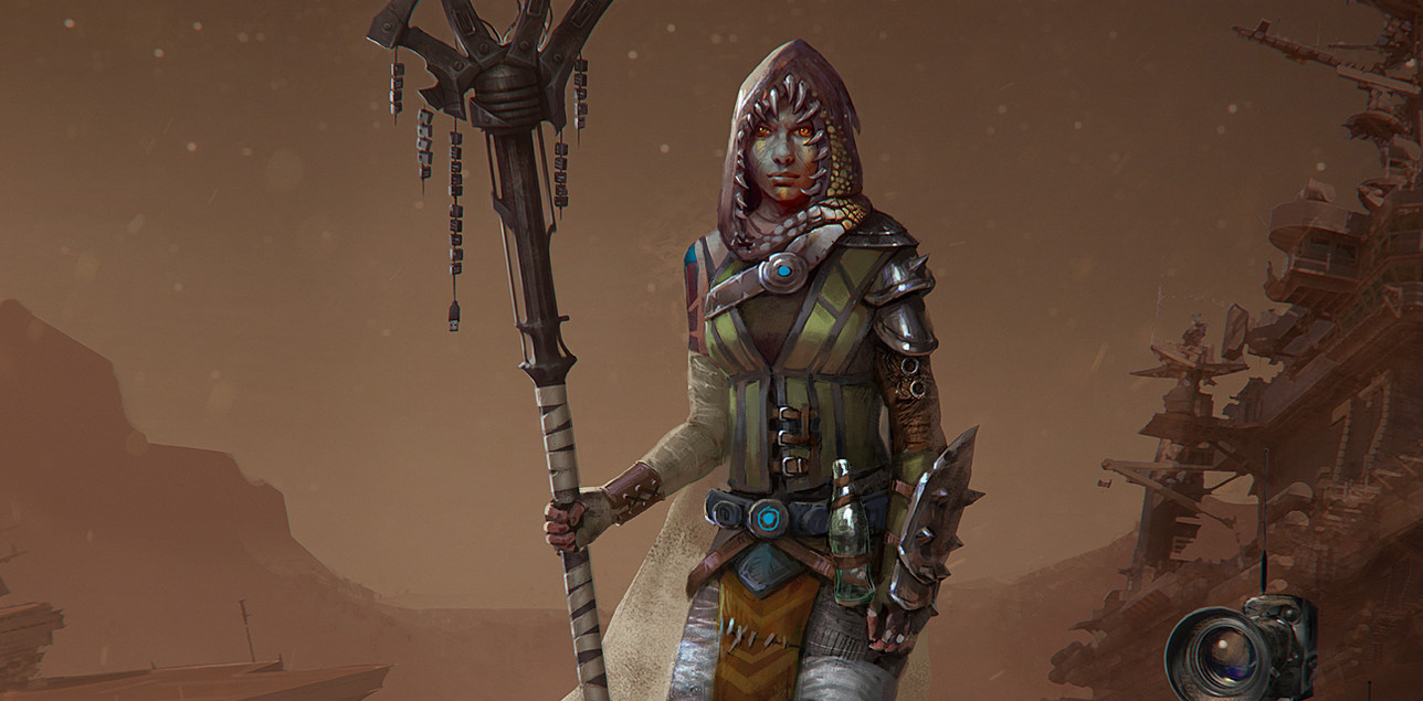 STAR WARS – Rey Post-Apo Scavenger and BB-8