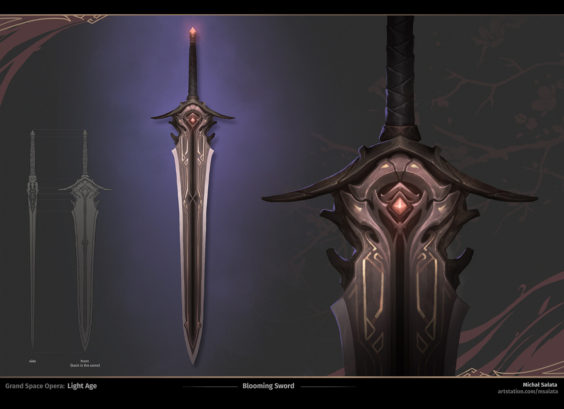 Grand Space Opera – Light Age Props Design